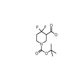 1-(tert-butoxycarbonyl)-4,4-difluoropiperidine-3-carboxylic acid