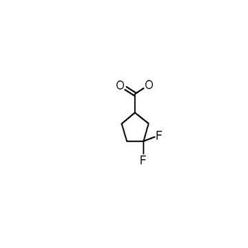 3,3-difluorocyclopentanecarboxylic acid(75% solution in EtOAc and CH2Cl2)