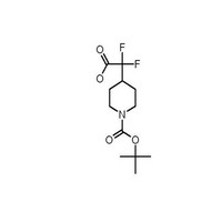 2-(1-(tert-butoxycarbonyl)piperidin-4-yl)-2,2-difluoroacetic acid