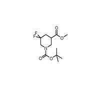1-tert-butyl 3-methyl 5,5-difluoropiperidine-1,3-dicarboxylate