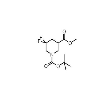 1-tert-butyl 3-methyl 5,5-difluoropiperidine-1,3-dicarboxylate