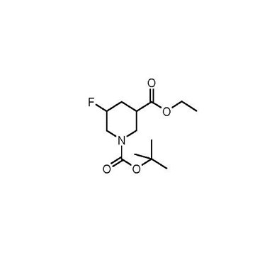 1-tert-butyl 3-ethyl 5-fluoropiperidine-1,3-dicarboxylate