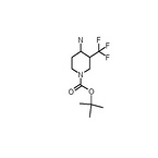 tert-butyl 4-amino-3-(trifluoromethyl)piperidine-1-carboxylate