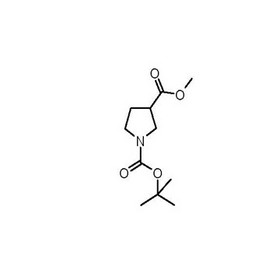 1-tert-butyl 3-methyl pyrrolidine-1,3-dicarboxylate