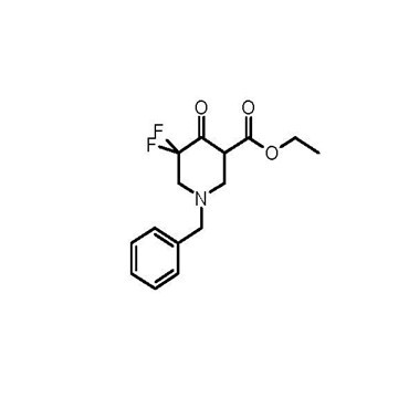 ETHYL 1-BENZYL-5,5-DIFLUORO-4-OXOPIPERIDINE-3-CARBOXYLATE