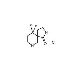 10,10-DIFLUORO-2,7-DIAZA-SPIRO[4.5]DECAN-1-ONE HYDROCHLORIDE