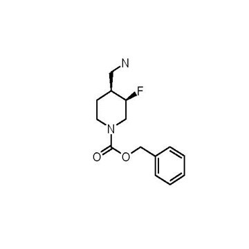 (3,4)-cis-benzyl 4-(aminomethyl)-3-fluoropiperidine-1-carboxylate