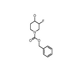 BENZYL 3-FLUORO-4-HYDROXYPIPERIDINE-1-CARBOXYLATE Cis- and Trans-Mixture(1:1)