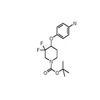 tert-butyl 4-(4-aminophenoxy)-3,3-difluoropiperidine-1-carboxylate