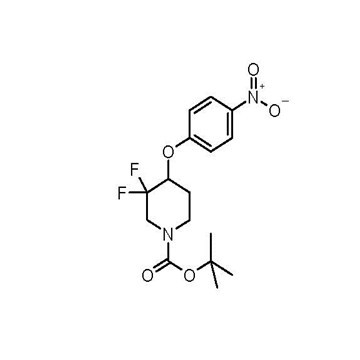 tert-butyl 3,3-difluoro-4-(4-nitrophenoxy)piperidine-1-carboxylate