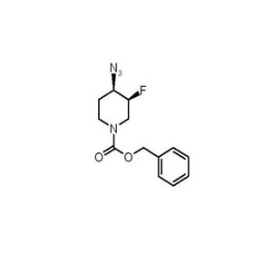 benzyl Cis-4-azido-3-fluoropiperidine-1-carboxylate