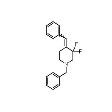 1-benzyl-4-benzylidene-3,3-difluoropiperidine