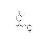 benzyl Trans-4-amino-3-fluoropiperidine-1-carboxylate racemate