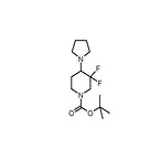 tert-butyl 3,3-difluoro-4-(pyrrolidin-1-yl)piperidine-1-carboxylate