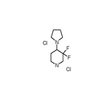 3,3-difluoro-4-(pyrrolidin-1-yl)piperidine dihydrochloride