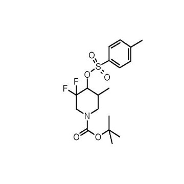 tert-butyl 3,3-difluoro-5-methyl-4-(tosyloxy)piperidine-1-carboxylate