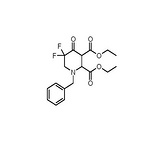 diethyl 1-benzyl-5,5-difluoro-4-oxopiperidine-2,3-dicarboxylate