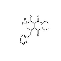 diethyl 1-benzyl-5,5-difluoro-4-oxopiperidine-2,3-dicarboxylate