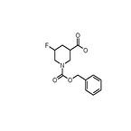 1-(benzyloxycarbonyl)-5-fluoropiperidine-3-carboxylic acid