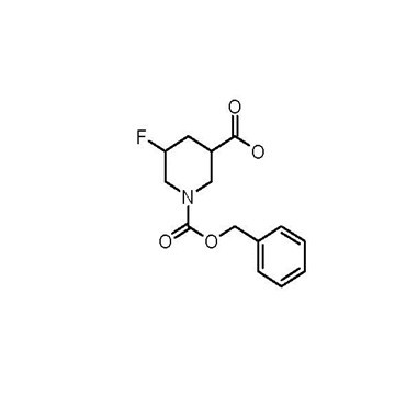 1-(benzyloxycarbonyl)-5-fluoropiperidine-3-carboxylic acid