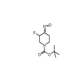 tert-butyl 3-fluoro-4-(hydroxyimino)piperidine-1-carboxylate