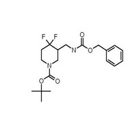 tert-butyl 3-((benzyloxycarbonylamino)methyl)-4,4-difluoropiperidine-1-carboxylate