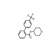 N-(piperidin-4-yl)-4'-(trifluoromethyl)biphenyl-2-carboxamide