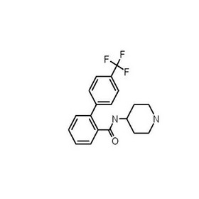 N-(piperidin-4-yl)-4'-(trifluoromethyl)biphenyl-2-carboxamide