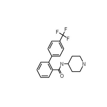 N-(piperidin-4-yl)-4'-(trifluoromethyl)biphenyl-2-carboxamide