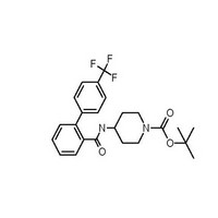 tert-butyl 4-(4'-(trifluoromethyl)biphenyl-2-ylcarboxamido)piperidine-1-carboxylate