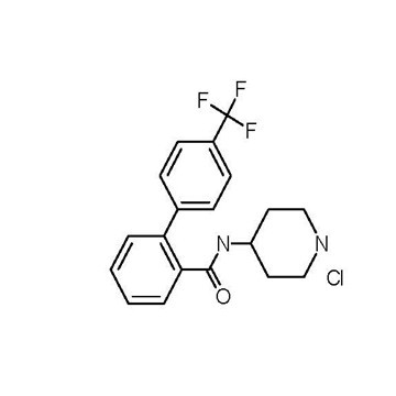 N-(piperidin-4-yl)-4'-(trifluoromethyl)biphenyl-2-carboxamide hydrochloride