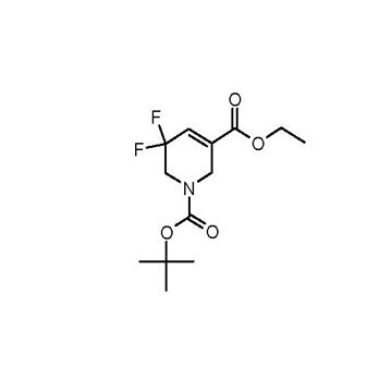 1-tert-butyl 3-ethyl 5,5-difluoro-5,6-dihydropyridine-1,3(2H)-dicarboxylate