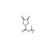 tert-butyl Cis-3-fluoro-4-hydroxypyrrolidine-1-carboxylate  racemate