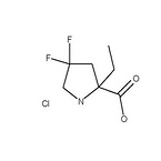 2-ethyl-4,4-difluoropyrrolidine-2-carboxylic acid hydrochloride