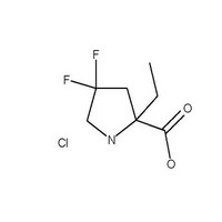 2-ethyl-4,4-difluoropyrrolidine-2-carboxylic acid hydrochloride