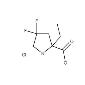 2-ethyl-4,4-difluoropyrrolidine-2-carboxylic acid hydrochloride