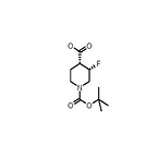 (3S,4R)-1-(tert-butoxycarbonyl)-3-fluoropiperidine-4-carboxylic acid (enantiomer b,87% e.e)