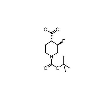 (3,4)-Trans-1-(tert-butoxycarbonyl)-3-fluoropiperidine-4-carboxylic acid racemate