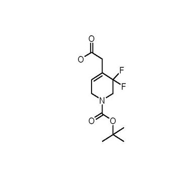 2-(1-(tert-butoxycarbonyl)-3,3-difluoro-1,2,3,6-tetrahydropyridin-4-yl)acetic acid