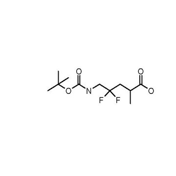 5-(tert-butoxycarbonylamino)-4,4-difluoro-2-methylpentanoic acid