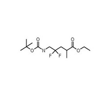 ethyl 5-(tert-butoxycarbonylamino)-4,4-difluoro-2-methylpentanoate