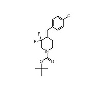 tert-butyl 3,3-difluoro-4-(4-fluorobenzyl)piperidine-1-carboxylate