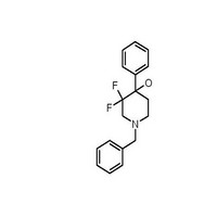 1-benzyl-3,3-difluoro-4-phenylpiperidin-4-ol