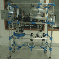 Double-condensation and Double-collection Reaction Kettle