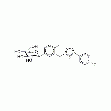 (1S)-1,5-Anhydro-1-C-[3-[[5-(4-fluorophenyl)-2-thienyl]methyl]-4-methylphenyl]-D-glucitol