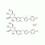 D-Glucitol, 1,5-anhydro-1-C-[3-[[5-(4-fluorophenyl)-2-thienyl]Methyl]-4-Methylphenyl]-, hydrate (2:1