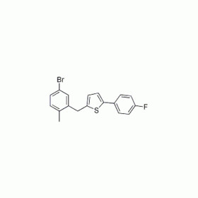 2-((5-broMo-2-Methylphenyl)Methyl)-5-(4-fluorophenyl)thiophene