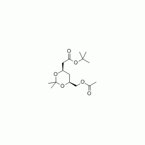 tert-butyl (4r-cis)-6-[(acetyloxy)methyl]-2,2-dimethyl-1,3-dioxane-4-acetate