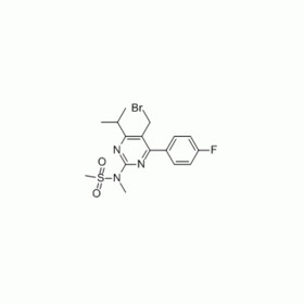 5-(Bromomethyl)-4-(4-fluorophenyl)-6-isopropyl-2-[methyl(methylsulfonyl)amino]pyrimidine