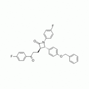 (3R,4S)-4-[4-(Benzyloxy)phenyl]-1-(4-fluorophenyl)-3-[3-(4-fluorophenyl)-3-oxopropyl]azetidin-2-one